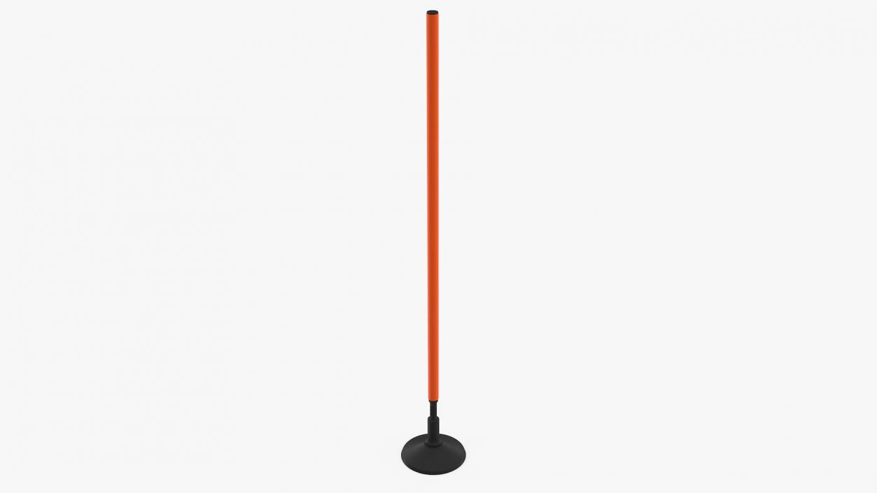 3D Slalom Pole With Base