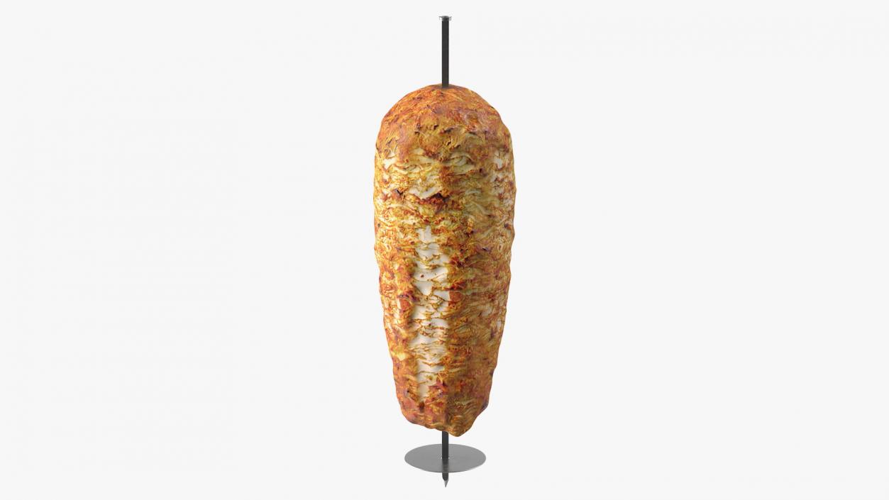 3D Vertical Turkish Doner Kebab model