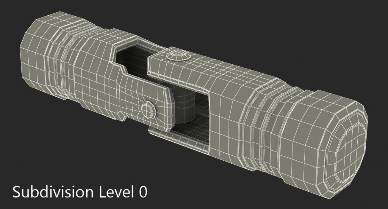 Industrial Painted Joint 3D model