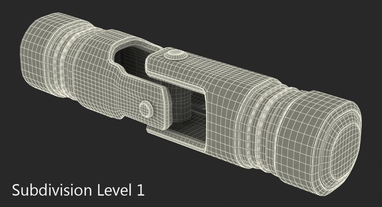 Industrial Painted Joint 3D model