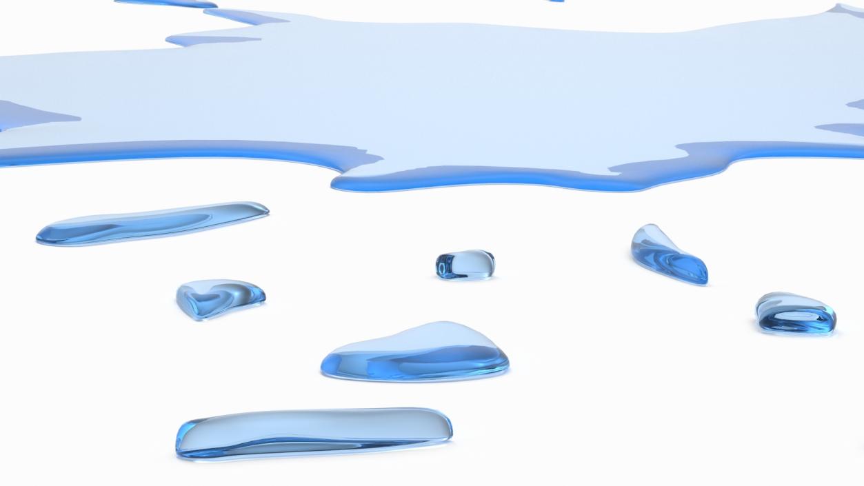 3D Liquid Splash model