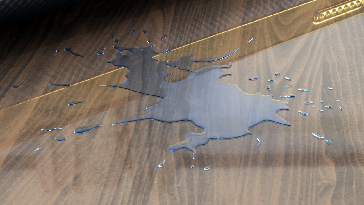 3D Liquid Splash model