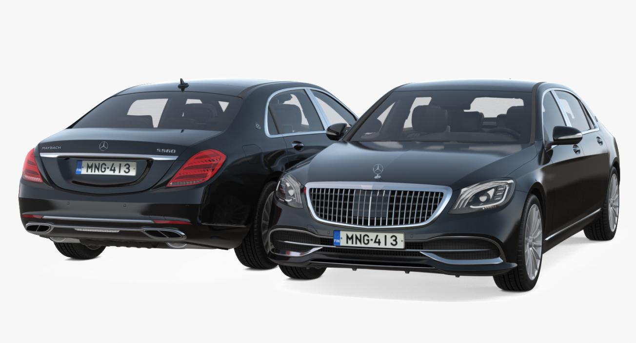 3D Mercedes Benz Cars Collection 2