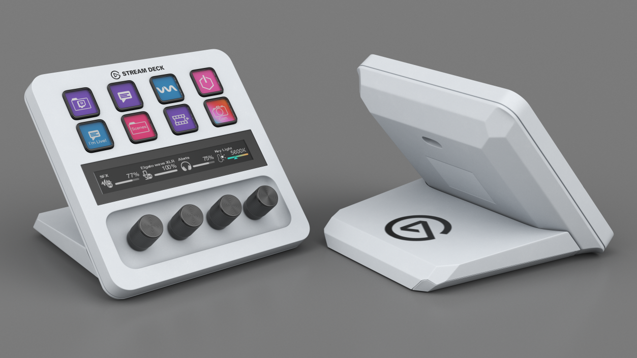 Elgato Stream Deck White 3D model