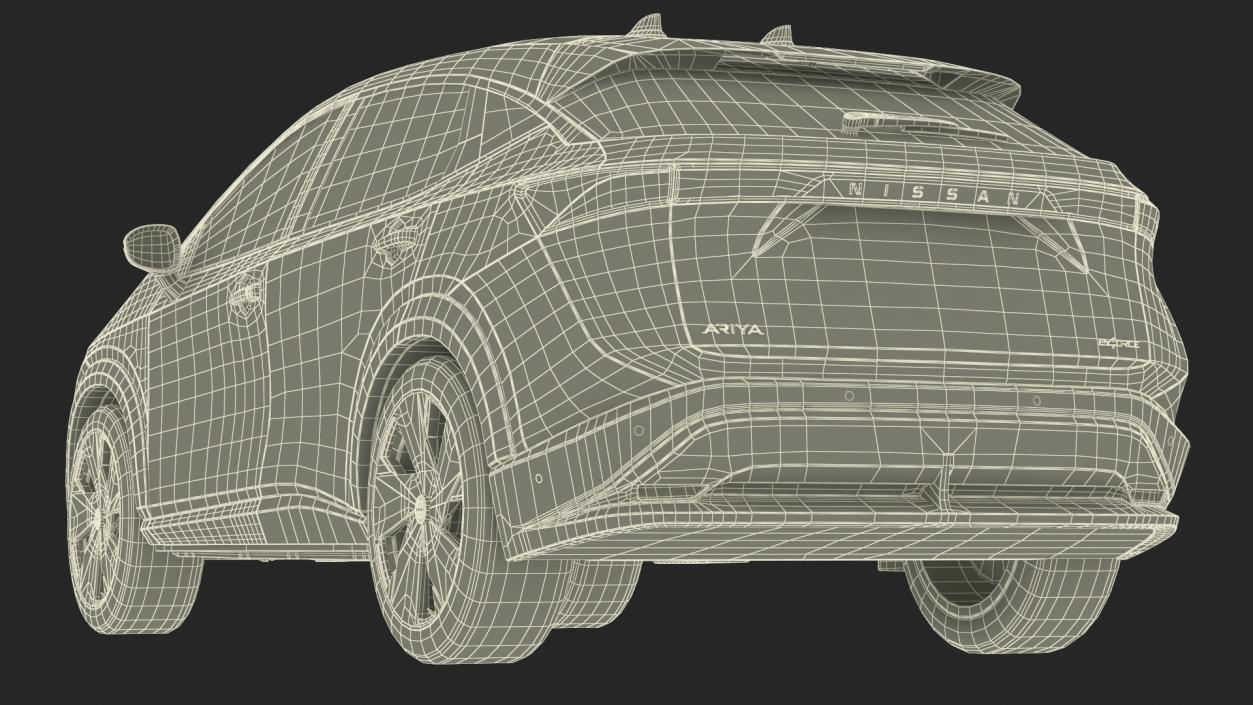 3D model Electric Car Nissan Ariya