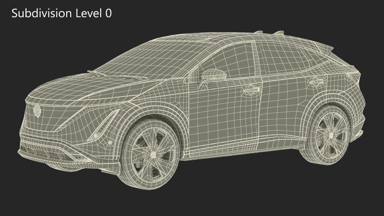 3D model Electric Car Nissan Ariya