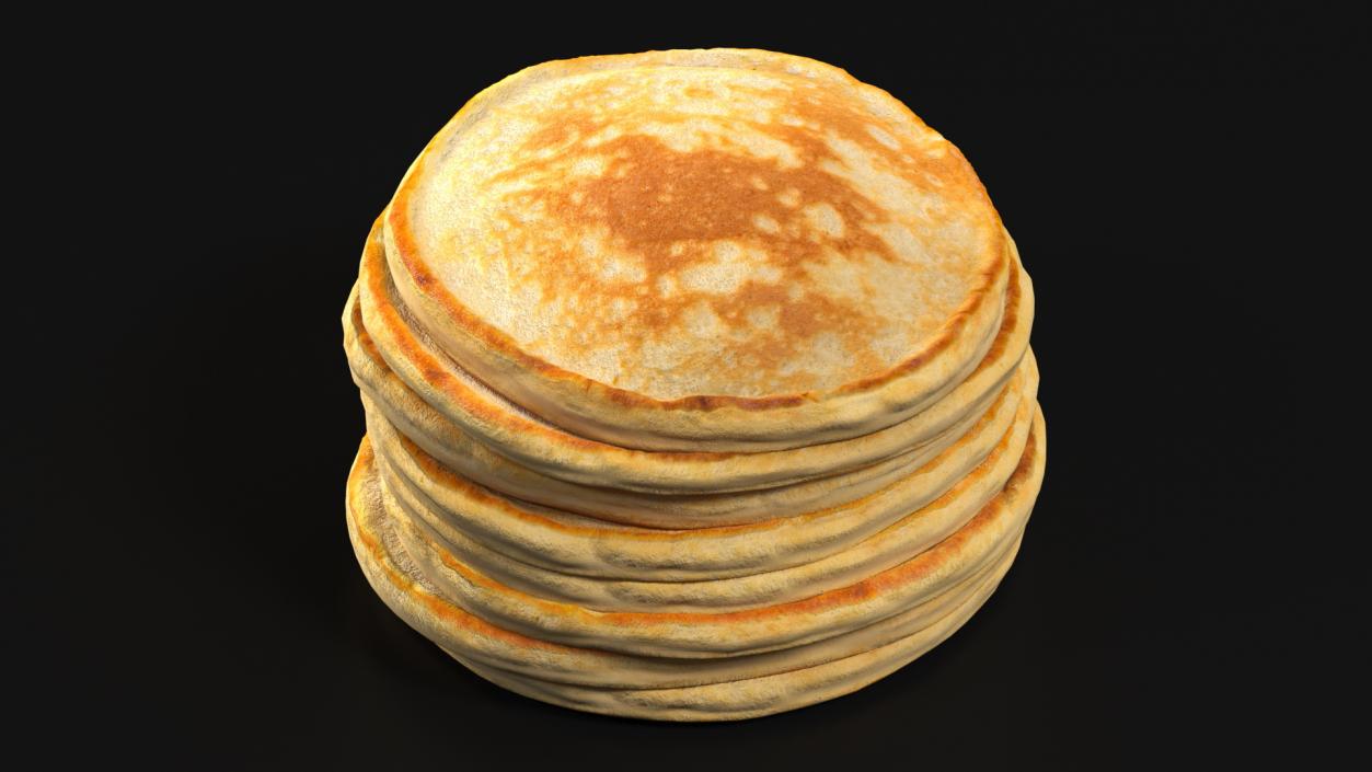 Eight Pancakes 3D model