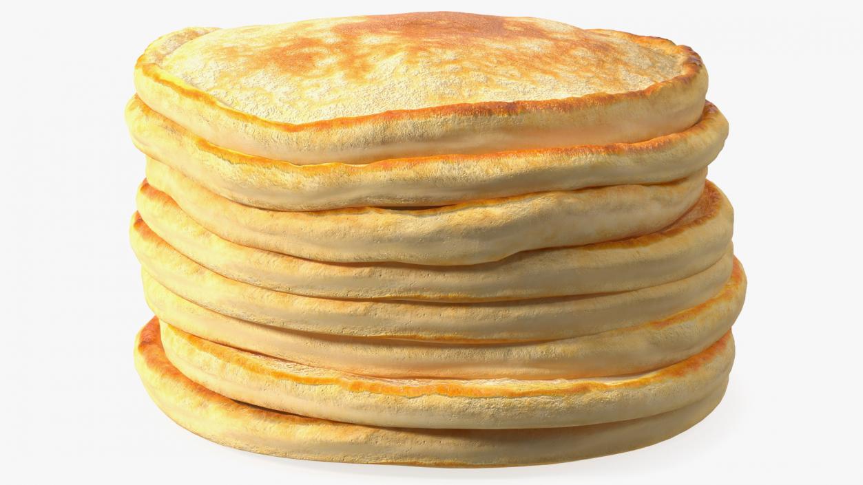 Eight Pancakes 3D model