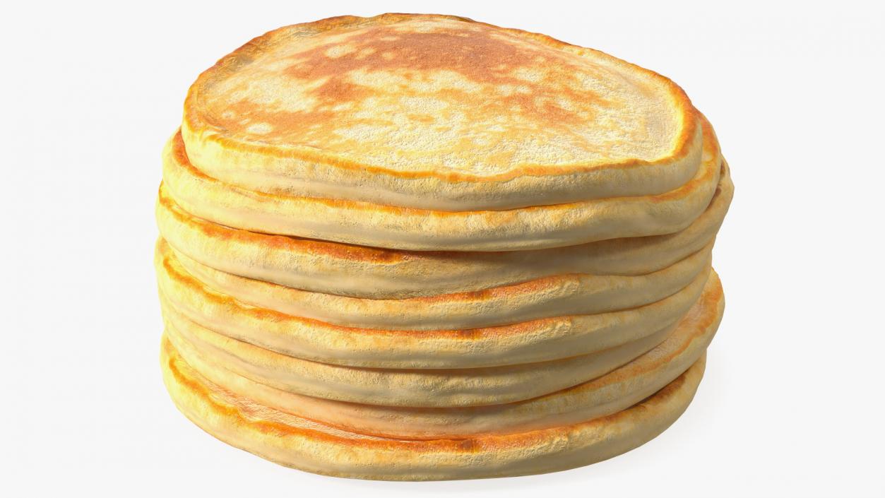 Eight Pancakes 3D model