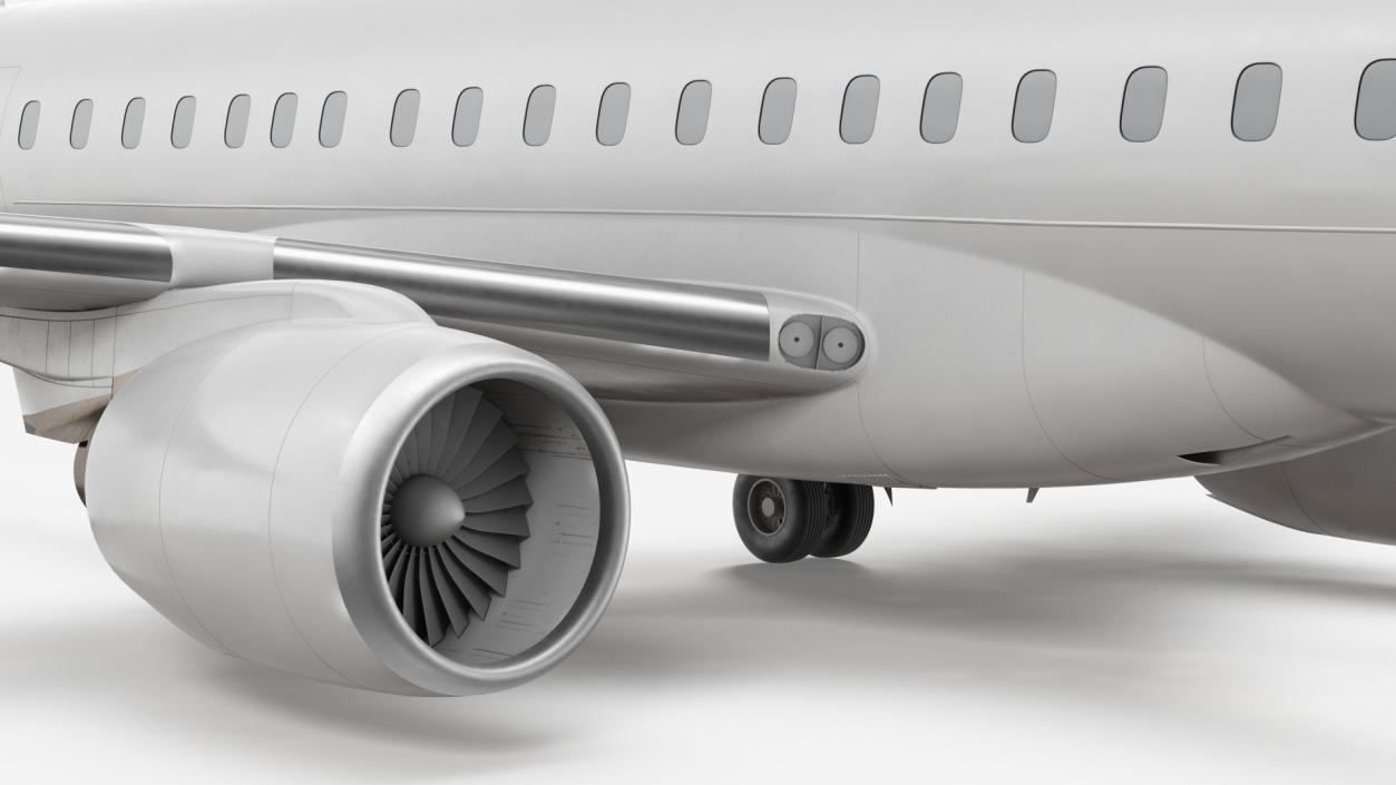 3D Regional Jet Exterior Only