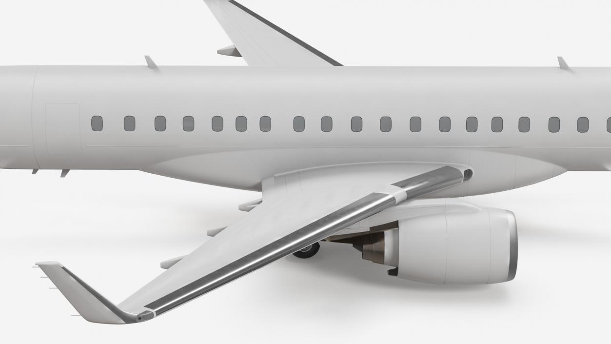 3D Regional Jet Exterior Only