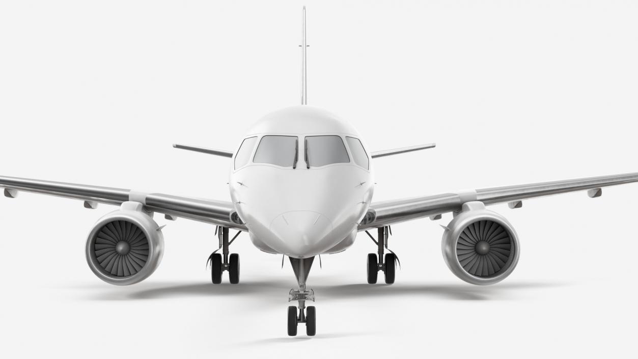 3D Regional Jet Exterior Only