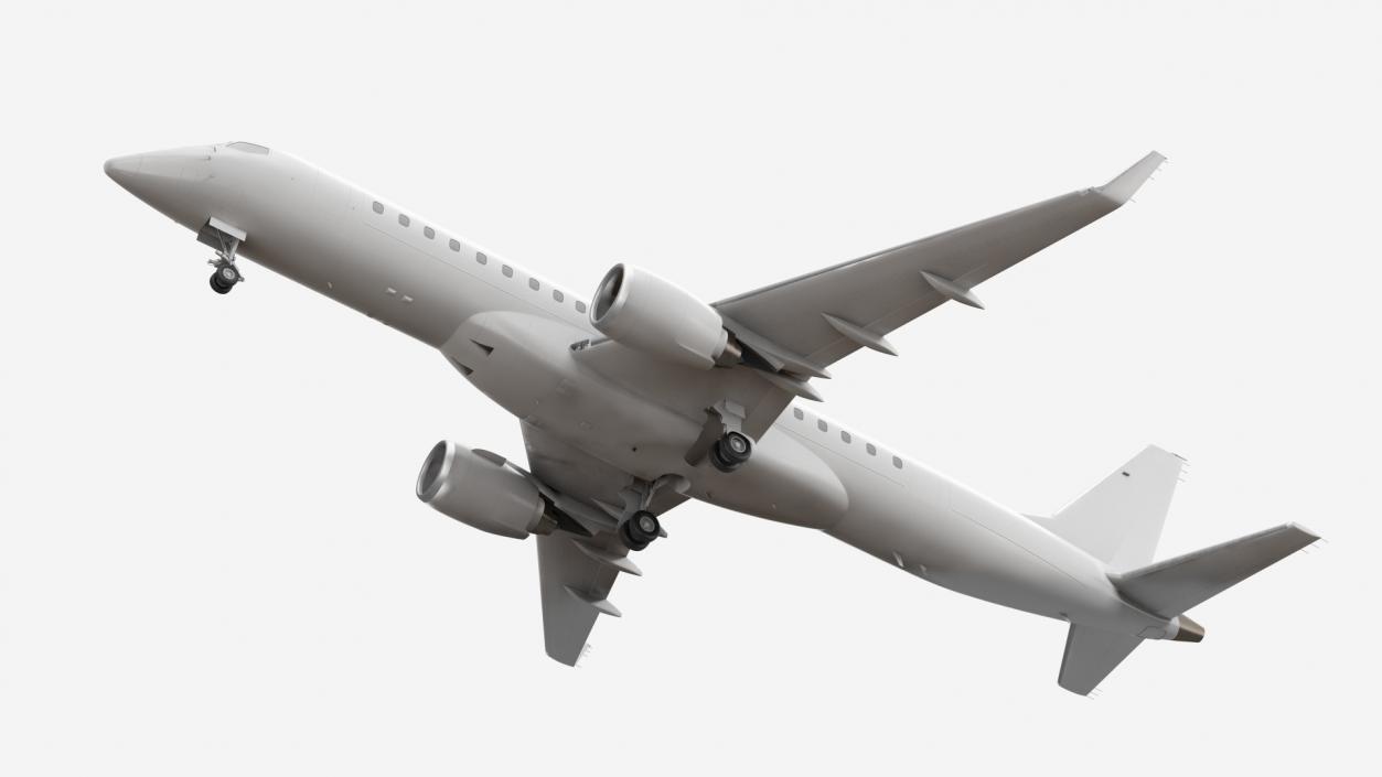 3D Regional Jet Exterior Only