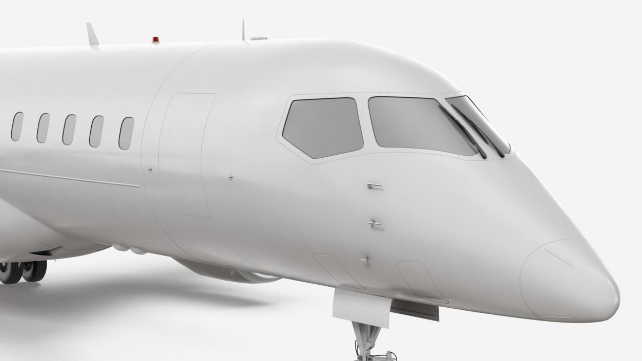 3D Regional Jet Exterior Only