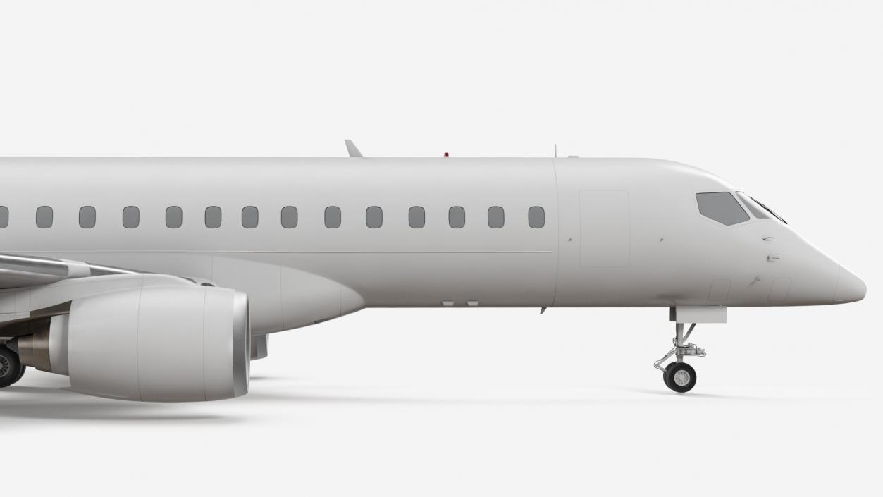 3D Regional Jet Exterior Only