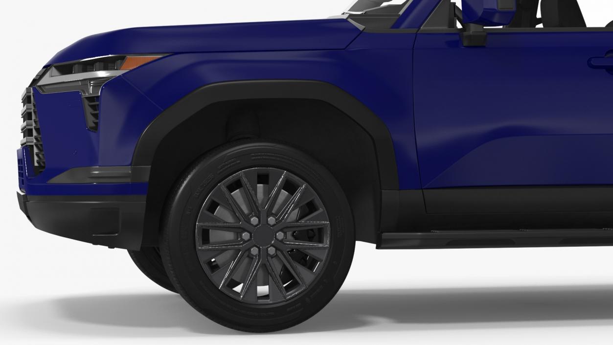 Luxury Off-Road SUV Blue 3D model