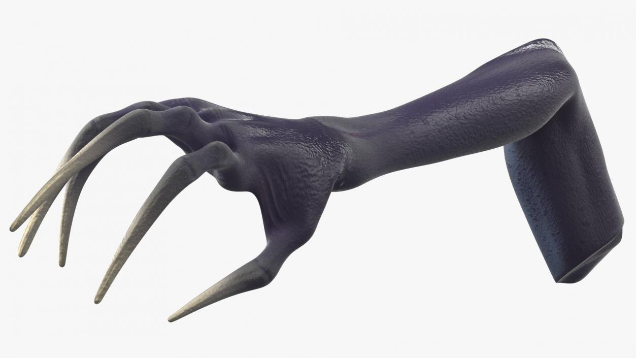 3D Scary Creature Arm model