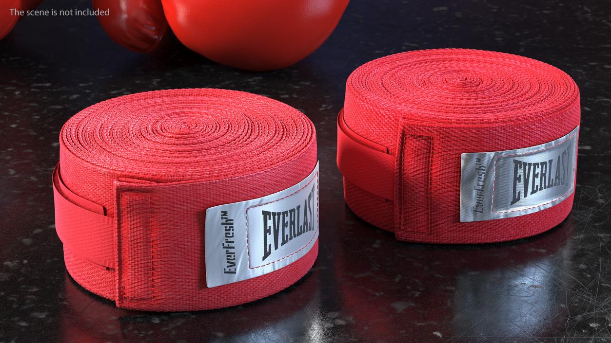 Everlast 2 Rolls Boxing Hand Wrap Fur 3D