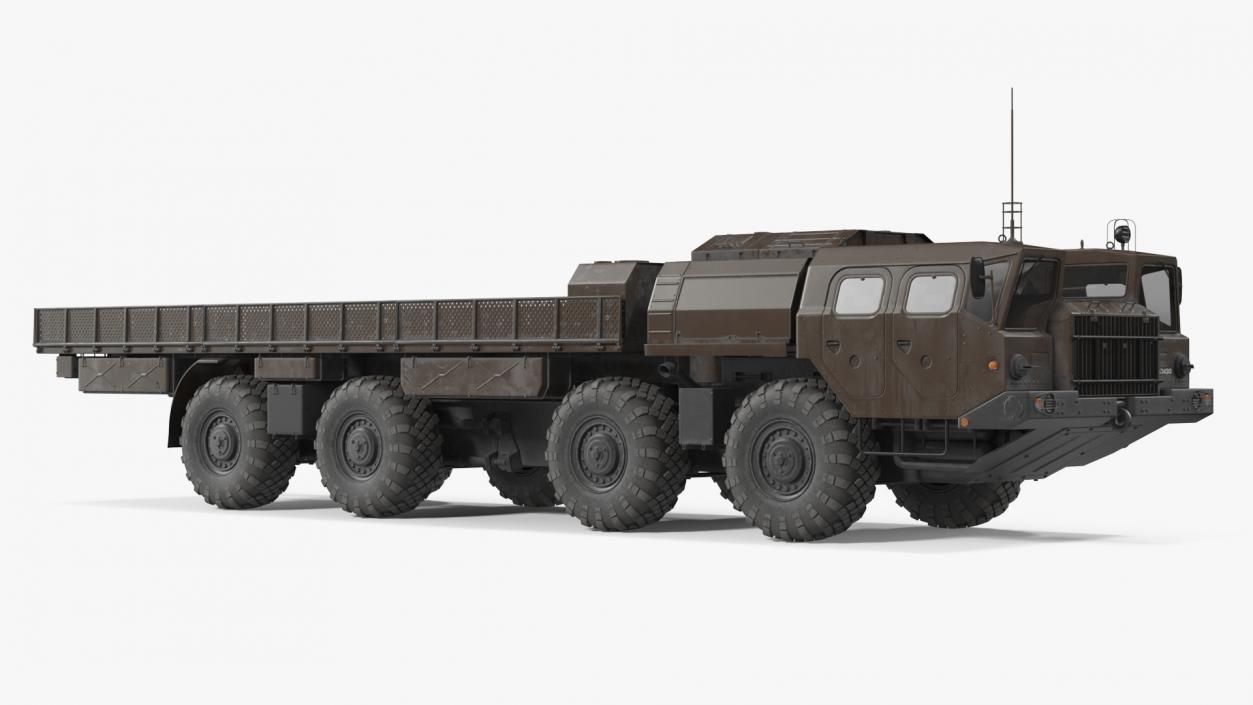 3D MAZ 7310 Offroad 8x8 Transport Vehicle model