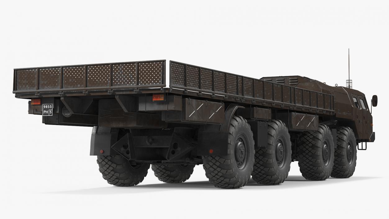 3D MAZ 7310 Offroad 8x8 Transport Vehicle model