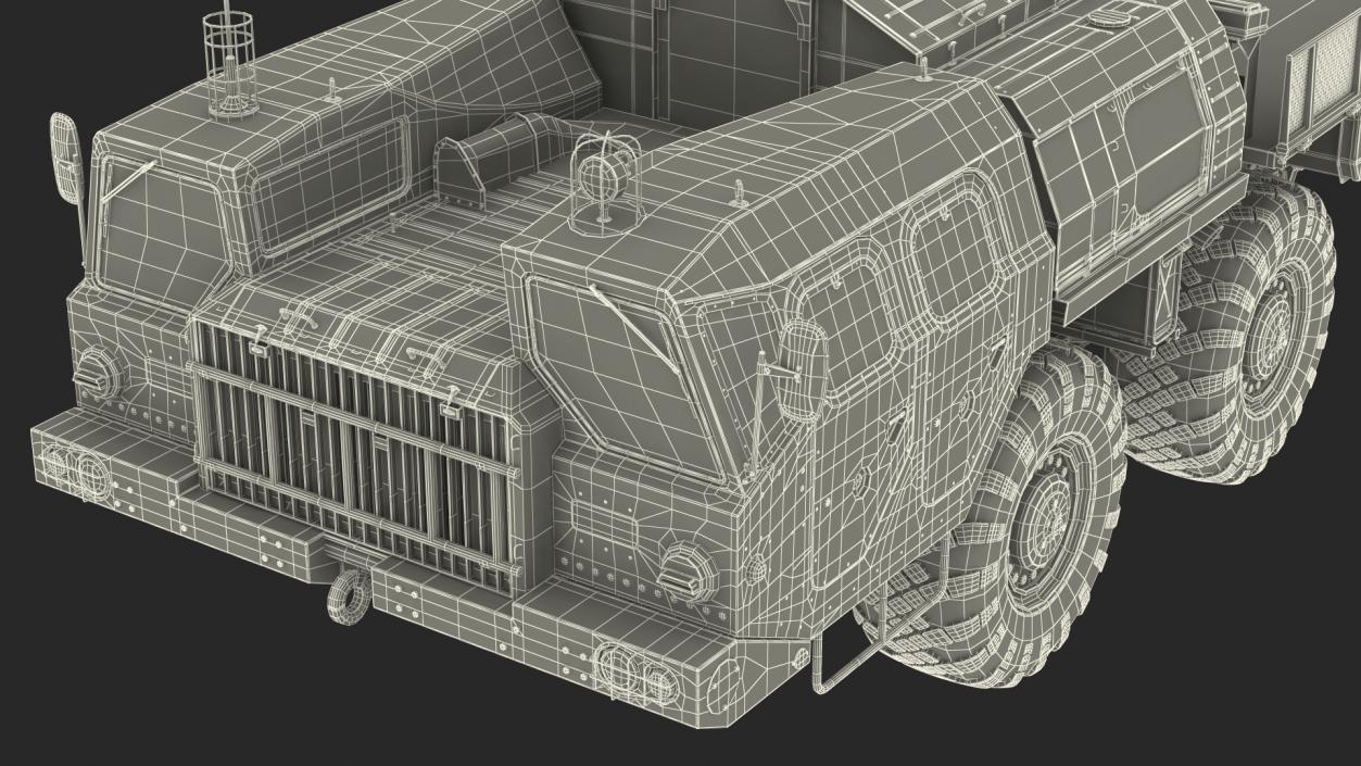 3D MAZ 7310 Offroad 8x8 Transport Vehicle model