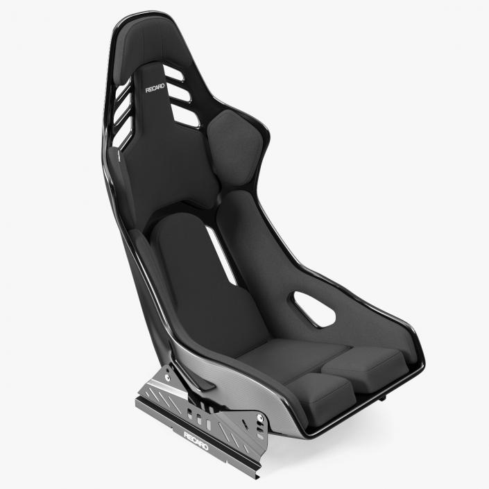 RECARO Podium CF Black Racing Seat 3D model