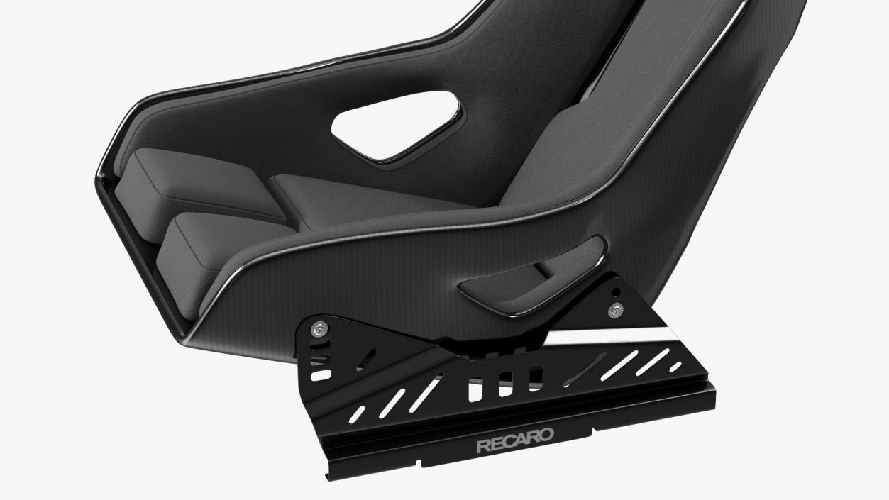 RECARO Podium CF Black Racing Seat 3D model