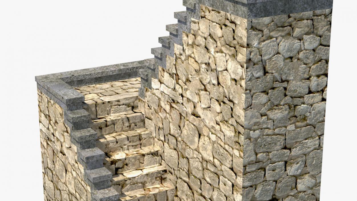 Stone Ladder 3D