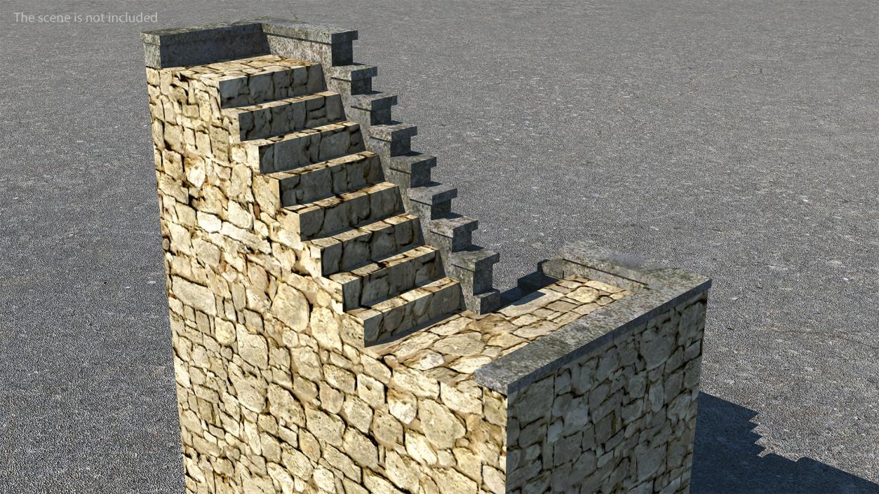 Stone Ladder 3D