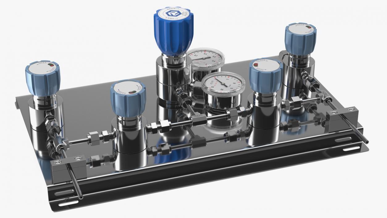 3D AFK Lab Industrial Gas Control Panel