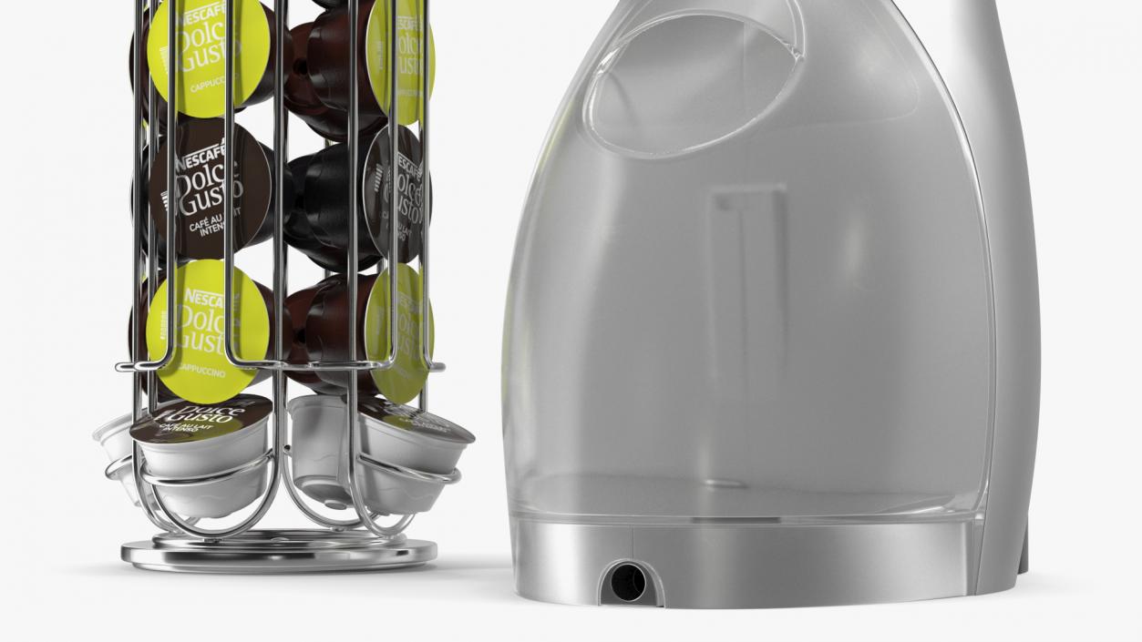 3D model Capsule Holder with Coffee Capsules