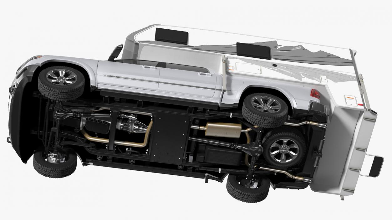 Pickup Truck Camper(1) 3D