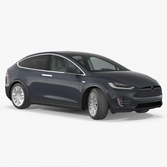 Tesla Model X 60D 2017 3D