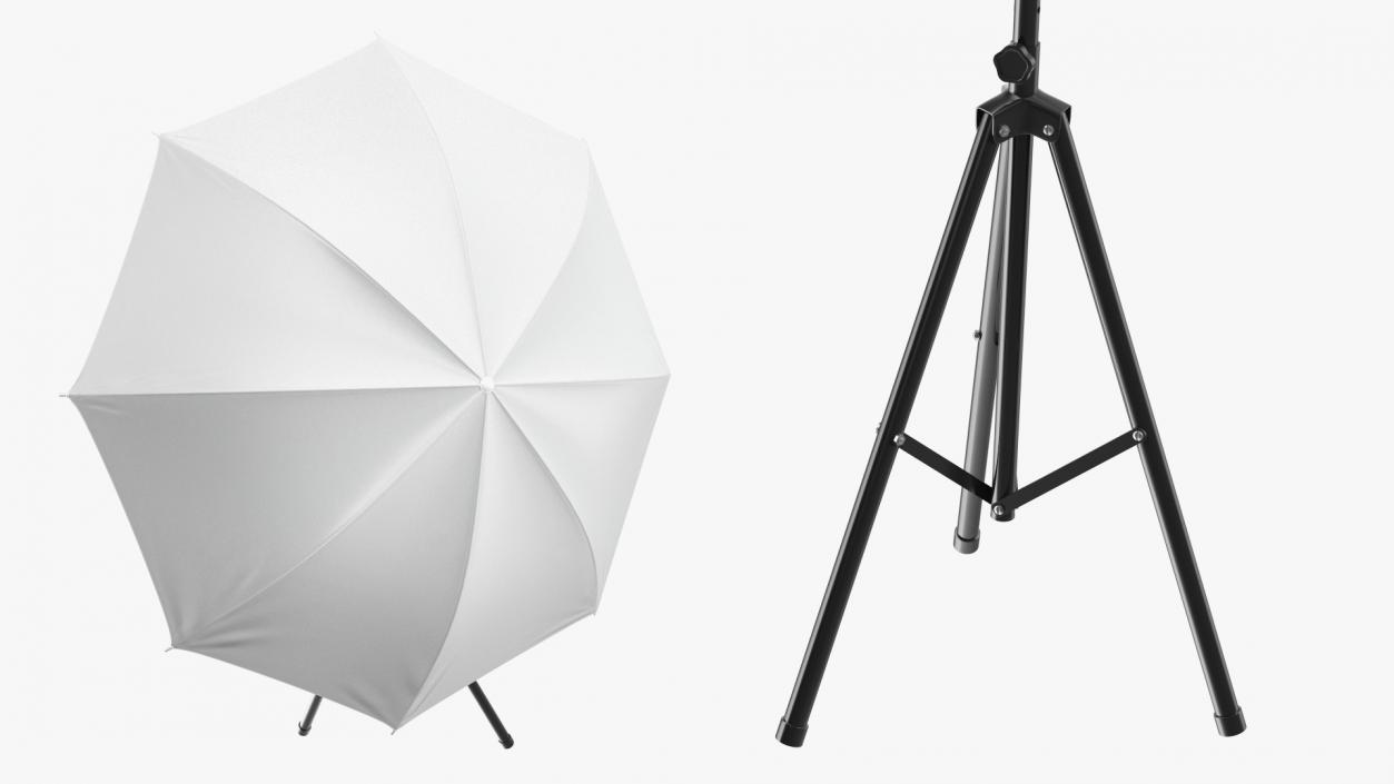 3D Photography Studio Umbrella Light model