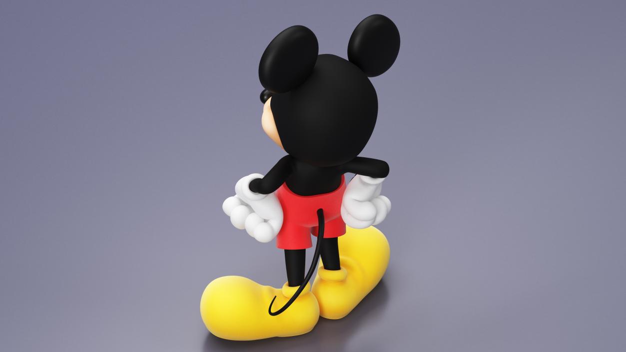 3D Character Mickey Mouse Standing