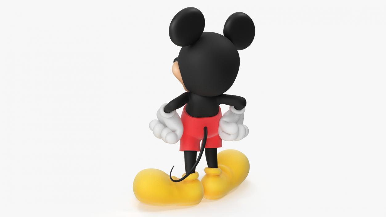 3D Character Mickey Mouse Standing