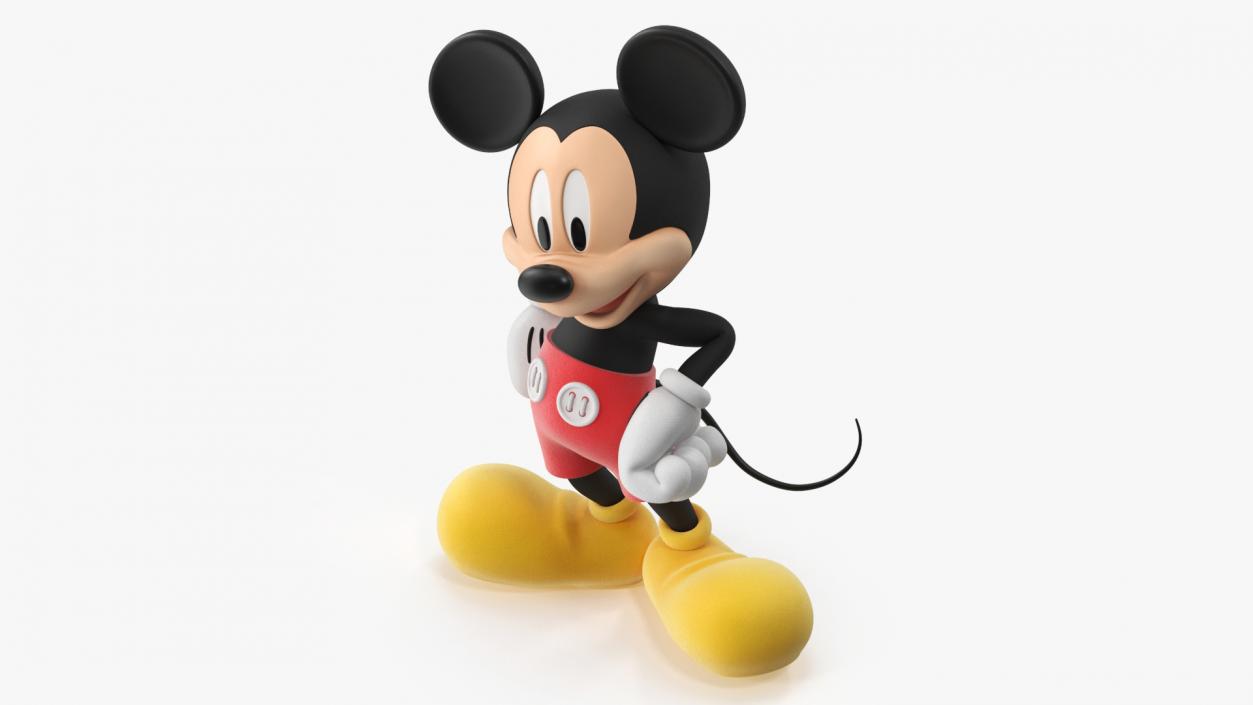 3D Character Mickey Mouse Standing