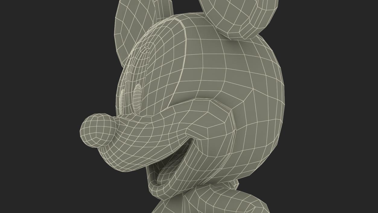 3D Character Mickey Mouse Standing