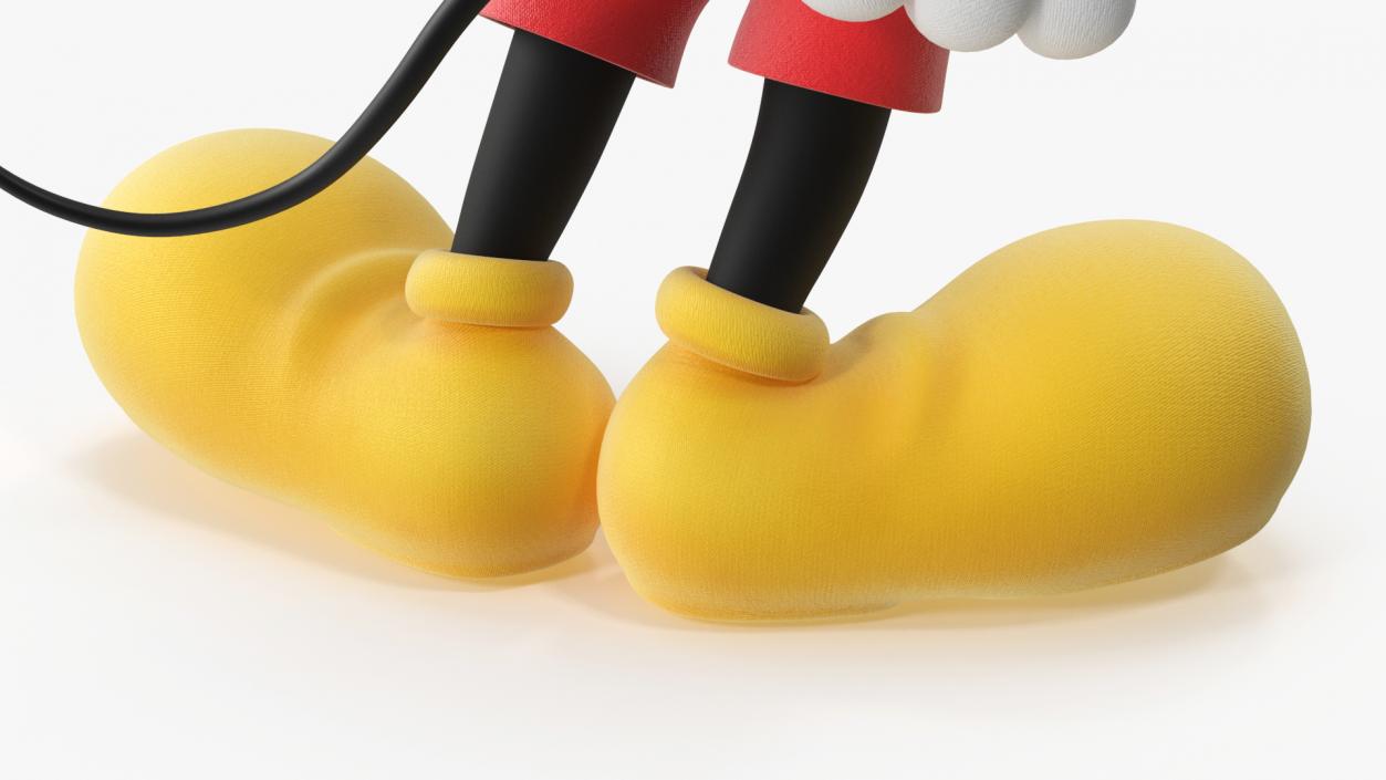 3D Character Mickey Mouse Standing