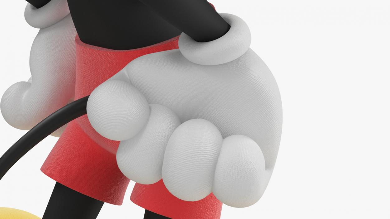 3D Character Mickey Mouse Standing