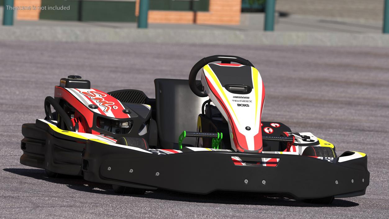 3D SODI RX8 Kart model