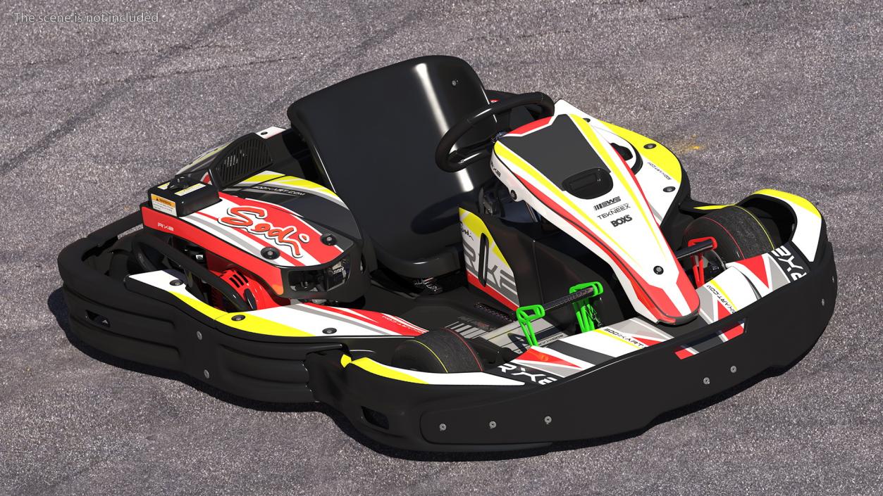 3D SODI RX8 Kart model