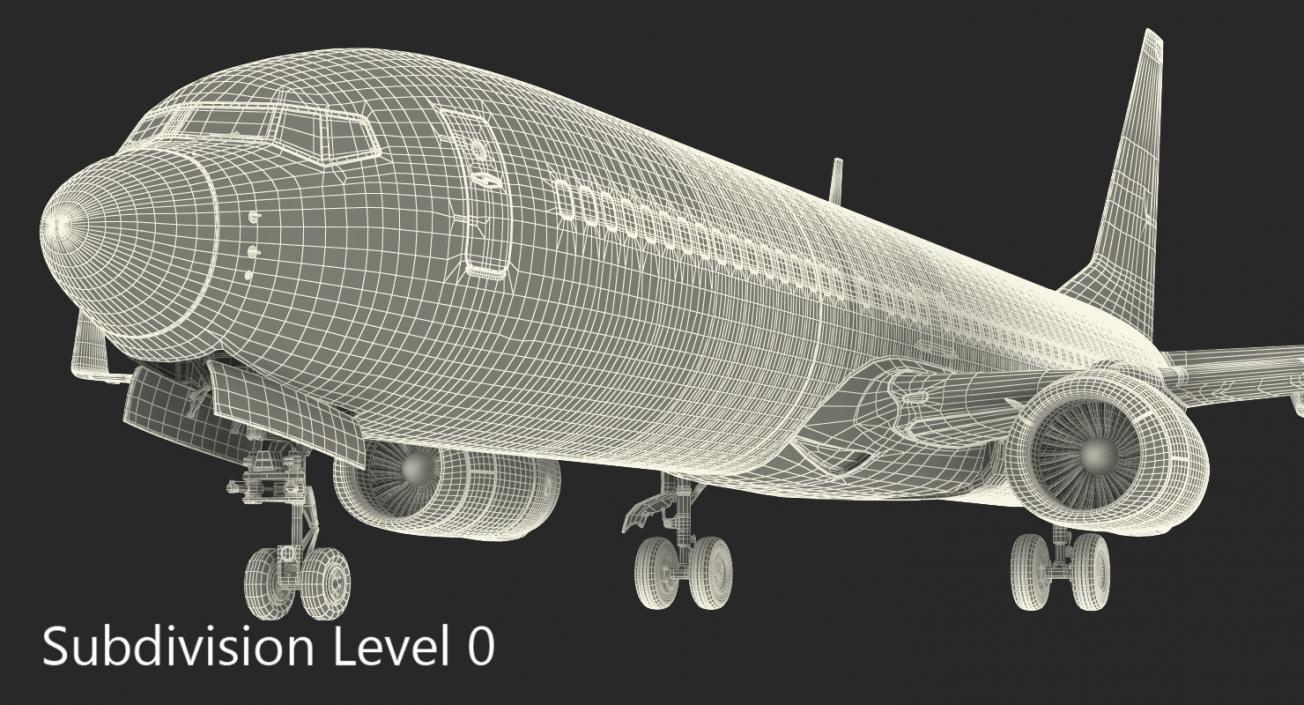 3D model Boeing 737-900 Delta Air Lines