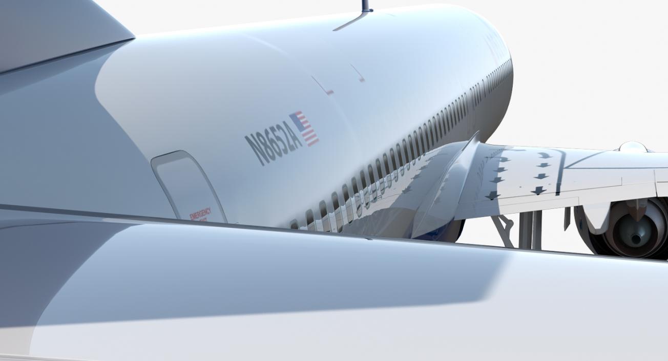 3D model Boeing 737-900 Delta Air Lines