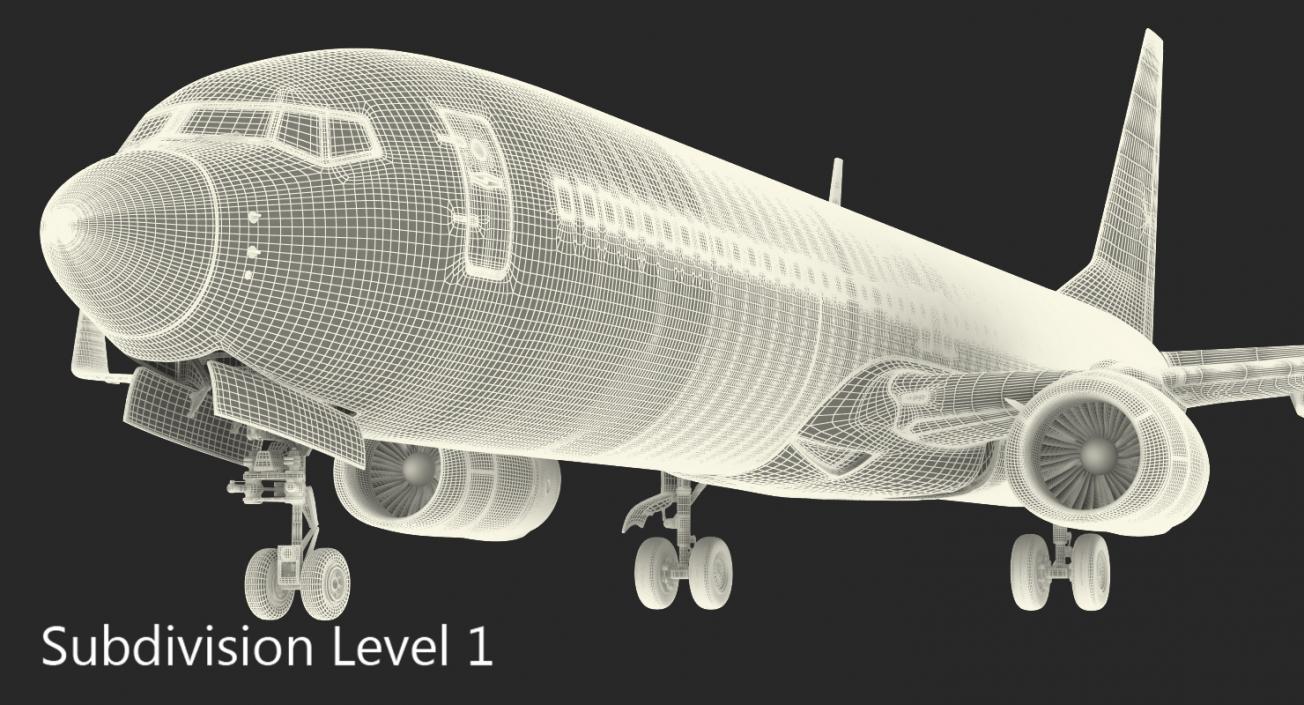 3D model Boeing 737-900 Delta Air Lines