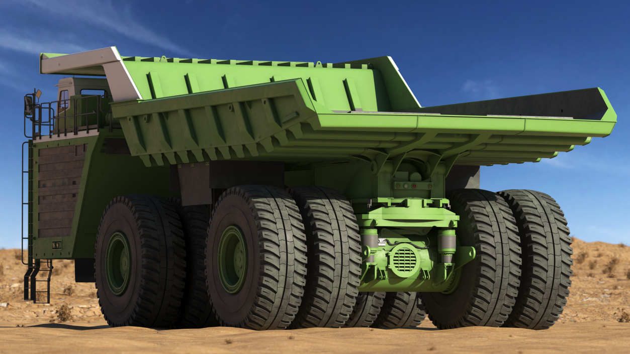 3D Haul Truck Clean