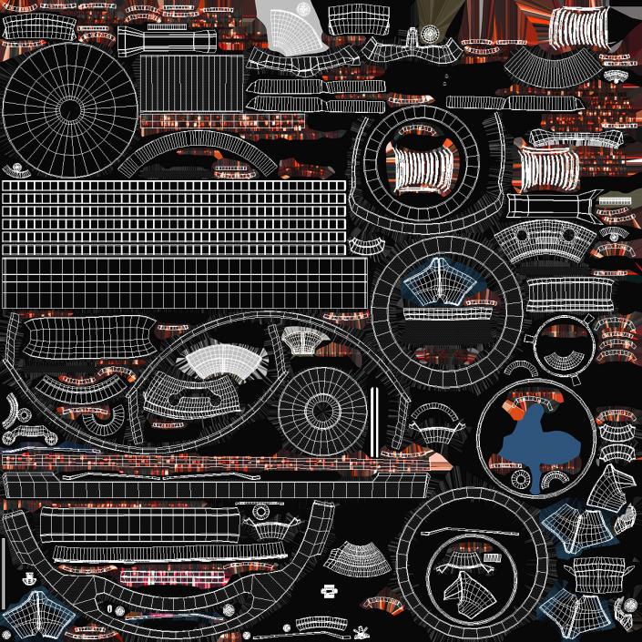 Small Space Station Concept 3D