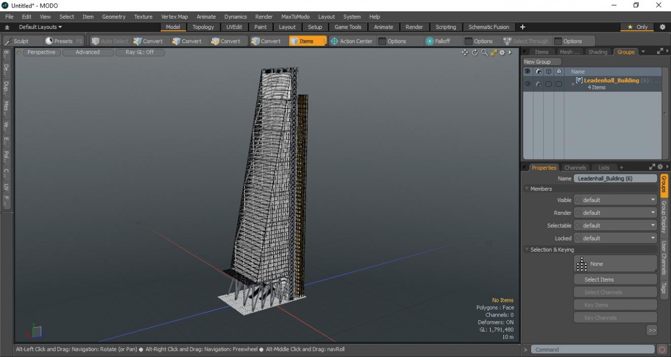 Leadenhall Building 3D model