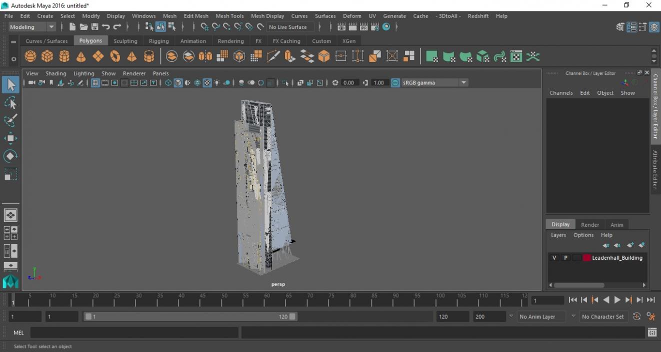 Leadenhall Building 3D model