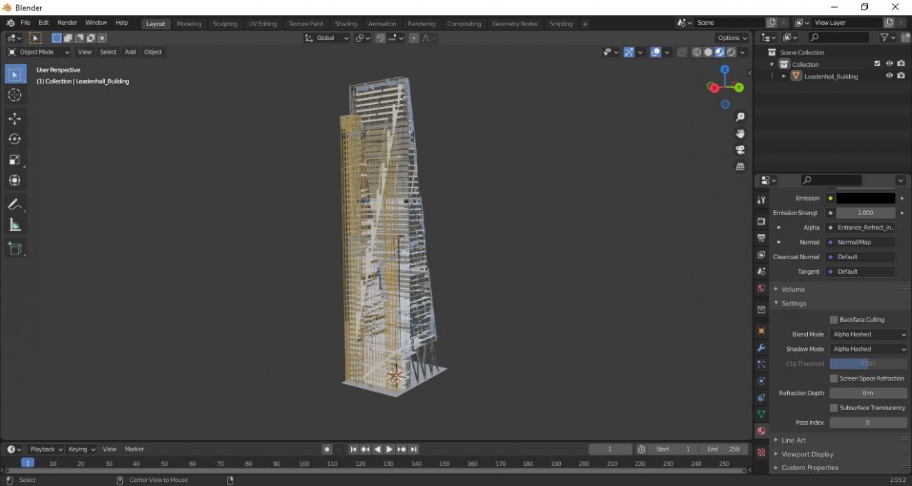 Leadenhall Building 3D model